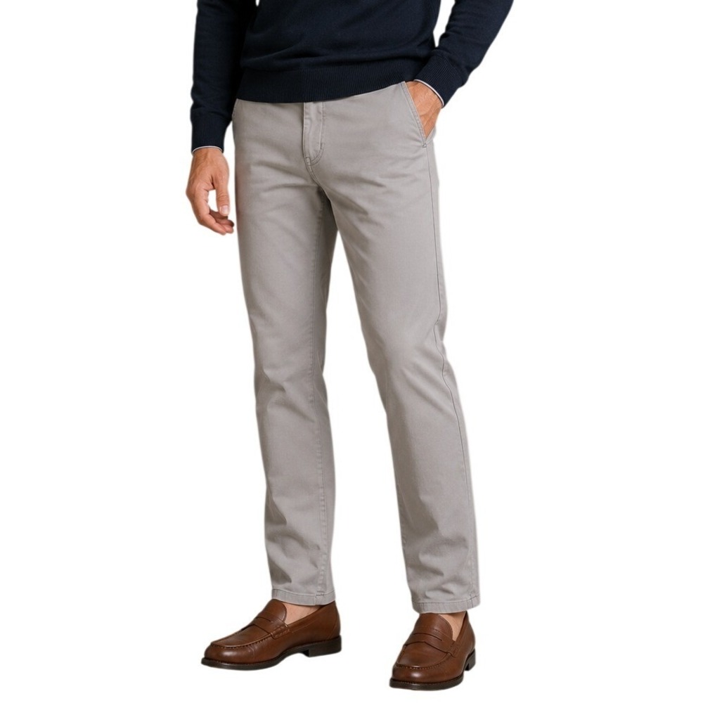 Peter Millar Crown‎ Collection Grey Straight Leg Twill Pants Men's 38